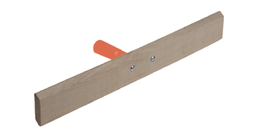 Racloir bois parallèle 570 x 75