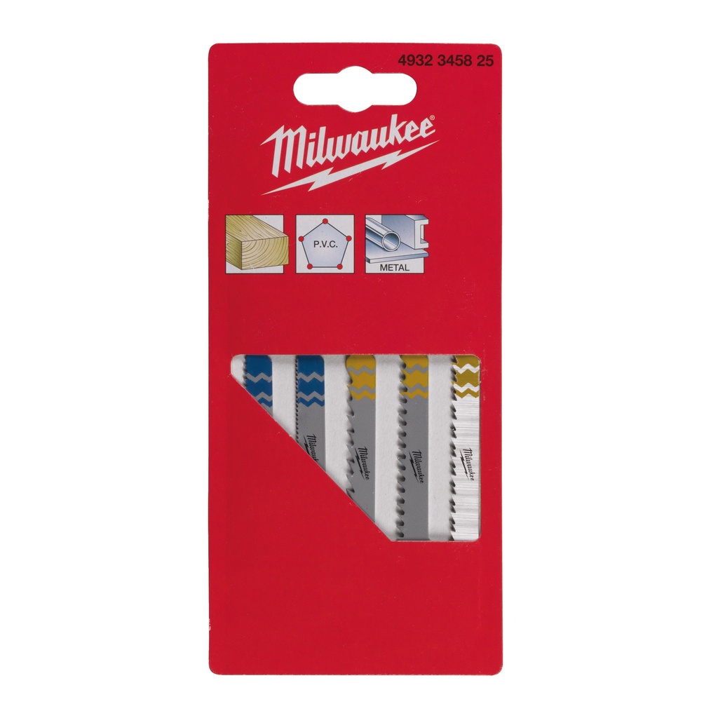 SET DE 5 LAMES DE SCIES SAUTEUSES  - Carton