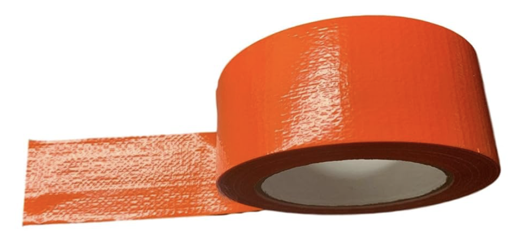 RUBAN ADHESIF PVC TOILE ORANGE 50X33