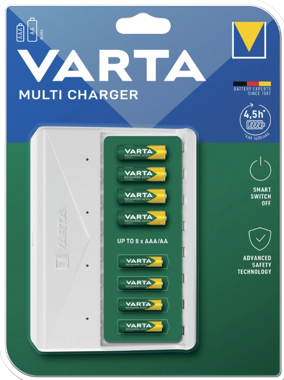 CHARG 4,5H AAA/AA 8CANAUX