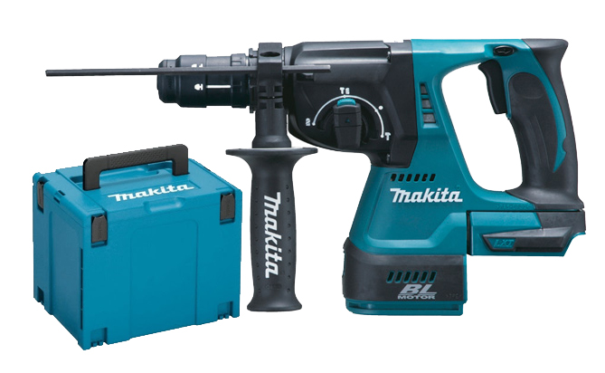 Perforateur-burineur SDS-Plus 18V Makita  DHR243ZJ - coffret MAKPAC (sans batterie ni chargeur)