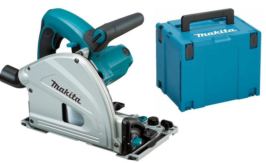 Scie plongeante 1300W Makita SP6000J - coffret MAKPAC 4