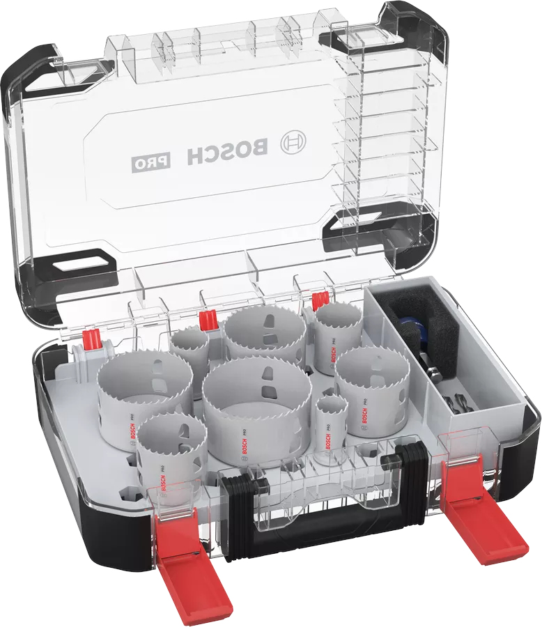BOSCH 2608594430 coffret de 8 scies trépans PRO BIM Multi Material PC Plus