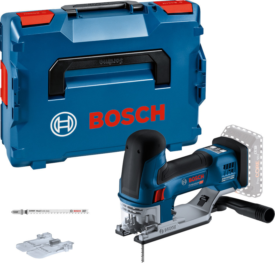 Scie sauteuse BOSCH GST 18V-155 SC (sans batterie ni chargeur) - L-Boxx - 06015B0000