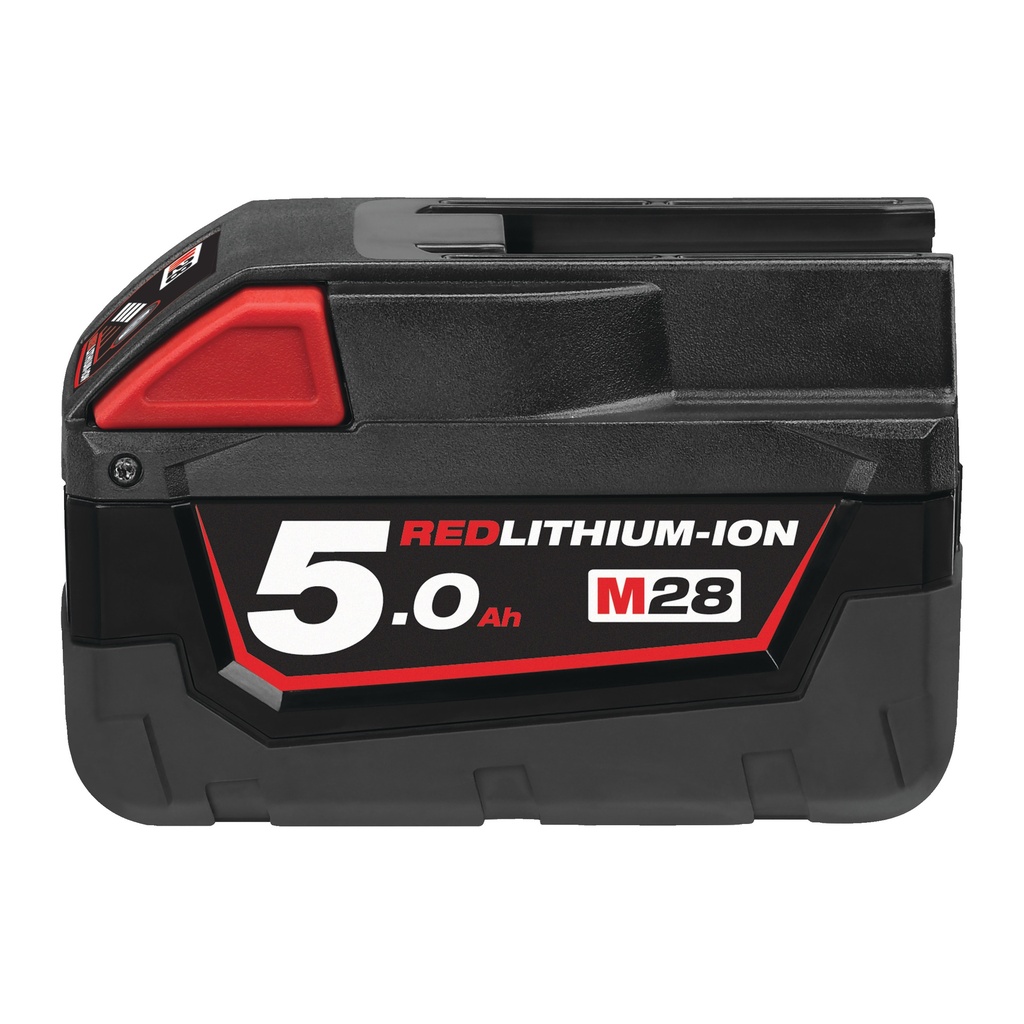 M28 B5 - 28V 5,0Ah Red Lithium, système M28 - Carton