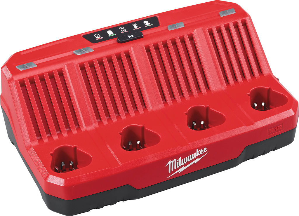 Chargeur 4 Batterie 12 Volts - M12 C4