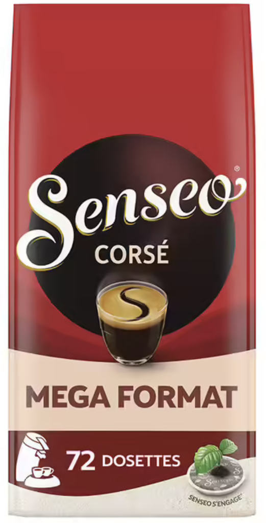 CAFE SENSEO CORSE - 72 DOSETTES