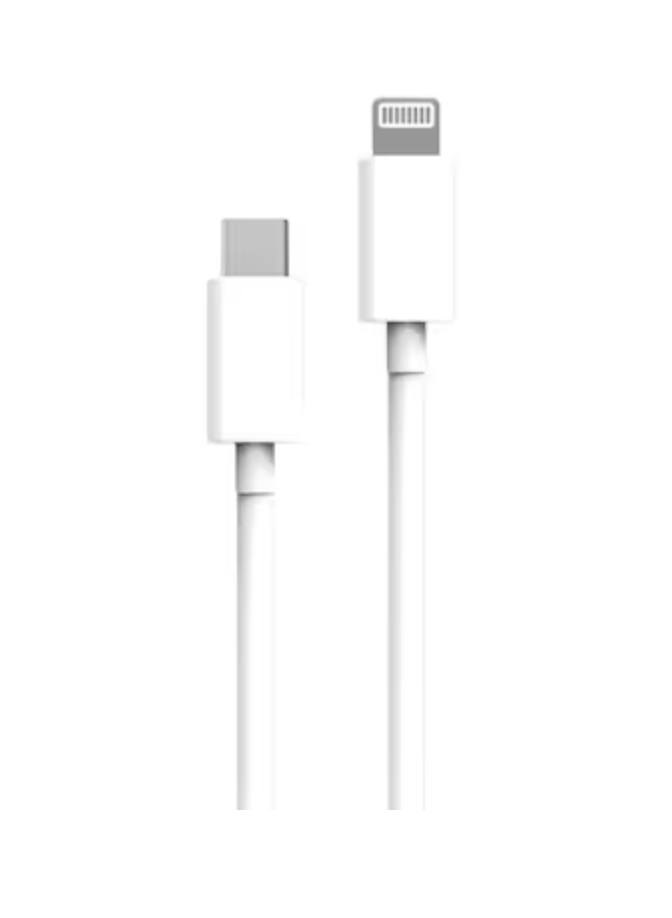 Câble USB-C Lightning MyWay 1m - blanc