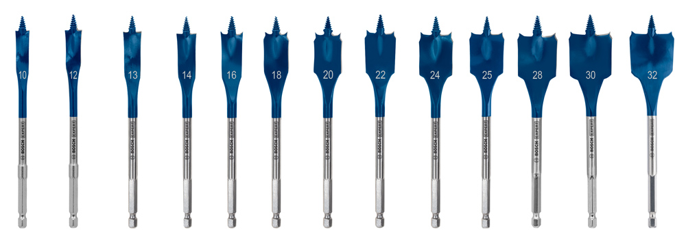 Coffret Bosch Expert SelfCut Speed - Mèches Plates