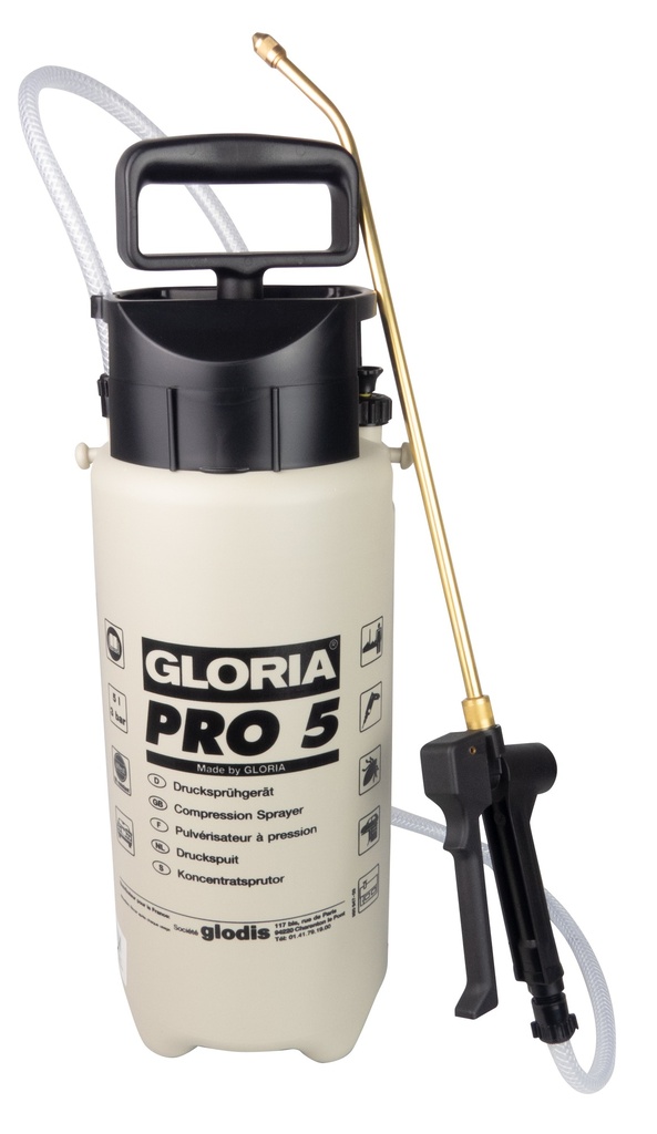 Pulvérisateur à pression Pro Gloria avec cuve plastique - Modèle 163107
