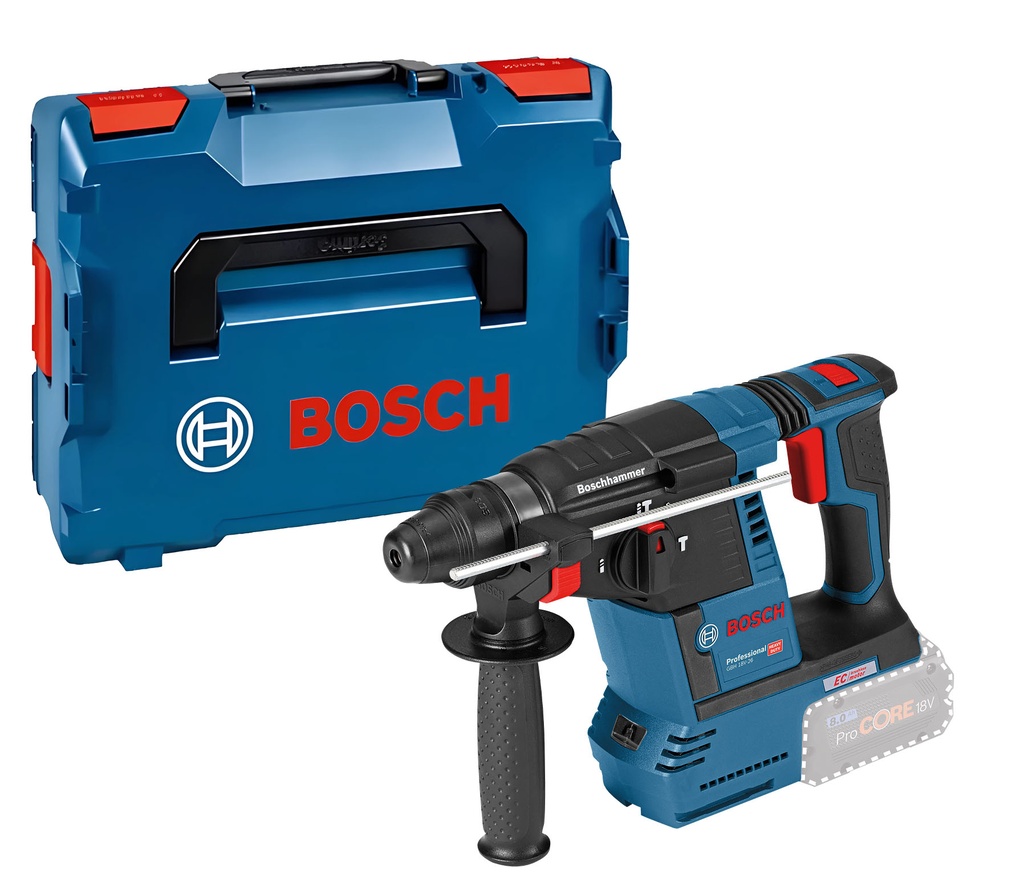 Perforateur-burineur SDS-Plus 18V Bosch GBH 18V-26 - coffret L-BOXX (sans batterie ni chargeur)