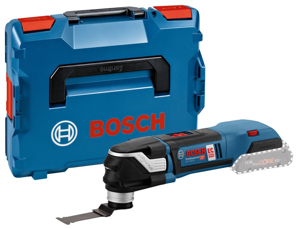 Découpeur-ponceur 18V Bosch GOP 18V-28 - coffret L-BOXX (sans batterie ni chargeur)