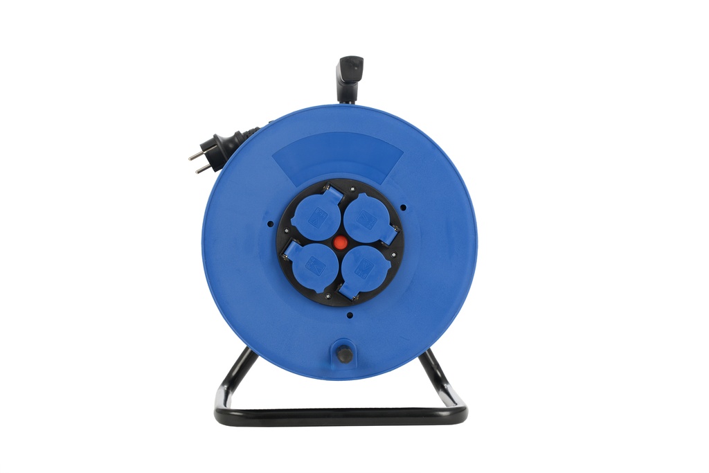 Enrouleur électrique 4 prises - 25m de câble HO7RNF 3G2,5