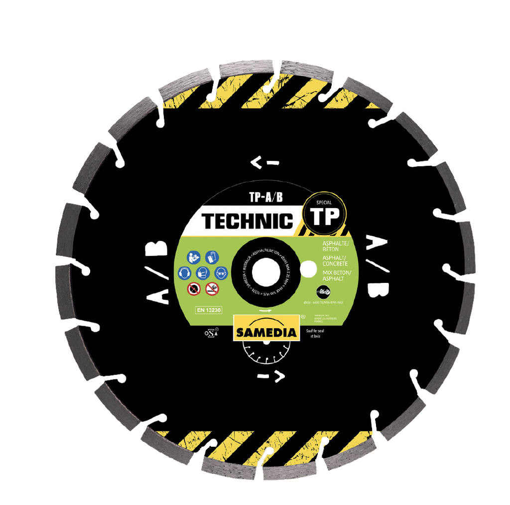 DISQUE DIAMANT TECHNIC TP - A/B Ø300
