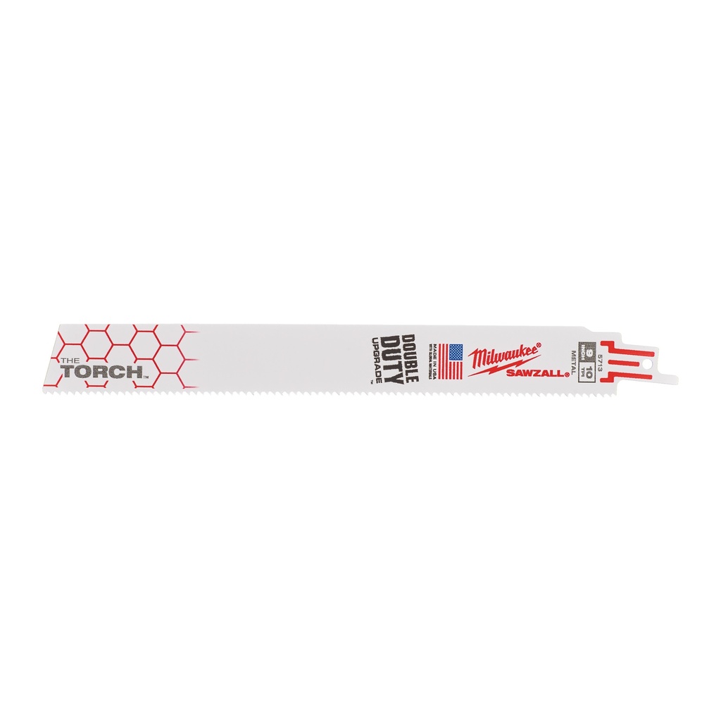 LAME SCIE SABRE TORCH 230 MM (X25) - Blister