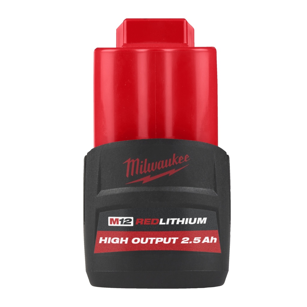M12 HB2,5 - 12V 2,5Ah Red Lithium High Output - système M12 - Carton