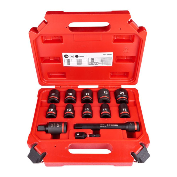 SET 11 DOUILLES SHOCKWAVE™ 1/2 COURTES - Coffret