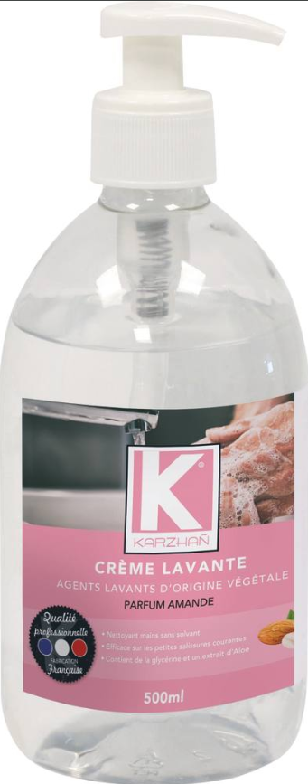 CREME LAVANTE KARZHAN AMANDE 500ML AVEC POMPE - 58100