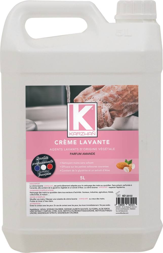 CREME LAVANTE KARZHAN AMANDE 5L - 58102