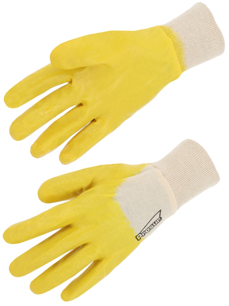 Gant nitrile (3/4). Enduction ultra-légère. Poignet tricot. 8