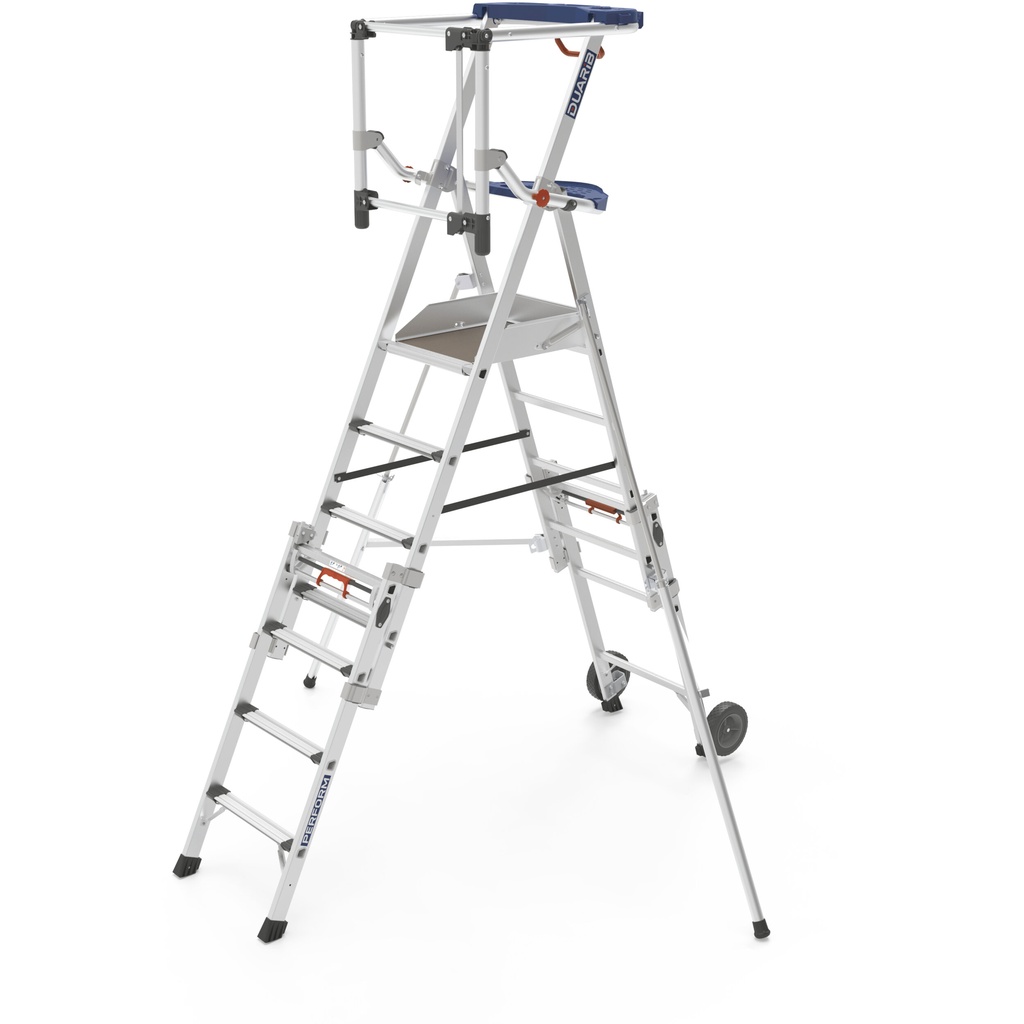 PLATEFORME INDIVIDUELLE ROULANTE HAUTEUR REGLABLE - PERFORM 4 A 7 MARCHES