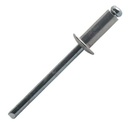 [SCEASL4814] 250 rivets standards à aluminium/acier à tête large à Ø4,8x14mm