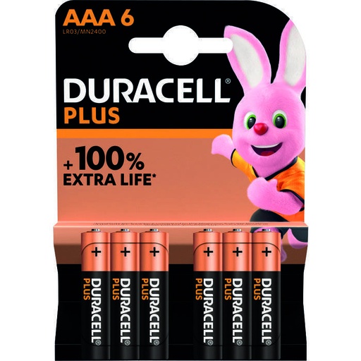 [BRI546566] PILE ALC AAA/LR03 X6 100% PLUS