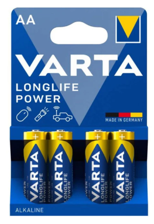 [BRI546587] PILES LONGLIFE POW AA/LR6 X 4 - 1,5V