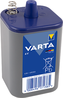 [BRI546655] Pile spécifique 4R25X à ressort - 6V - zinc chloride x1
