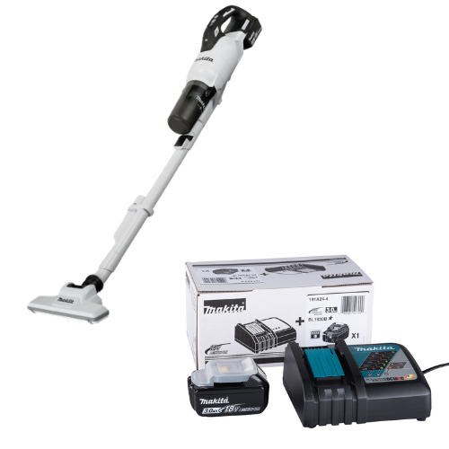 [MAKDCL286FRFW] ASPIRATEUR LXT BLANC+BL1830+DC18RC