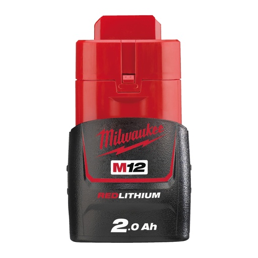 [MIL4932430064] M12 B2 - 12V 2Ah Red Lithium - système M12  - Carton