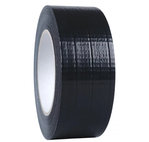 [G3DRUBTOILNOIR5050] ruban toilé noir 50X50