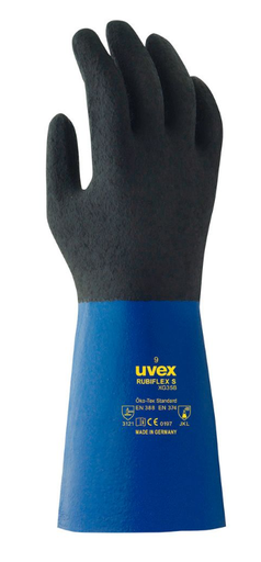 [UVE6055710] Gant de protection contre les produits chimiques uvex rubiflex S XG35B