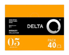 [DEC7925515] DELTA CAFE QONVICTUS F5 - 40 CAPSULES