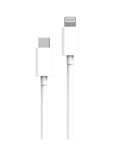 [LYR19.288.796] Câble USB-C Lightning MyWay 1m - blanc