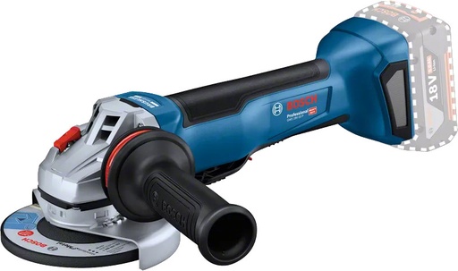 [BOS06019J4100] Meuleuse d'angle 18V Bosch 125 mm GWS 18V-10 P (sans batterie ni chargeur)