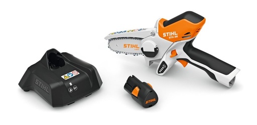 [STIGA01-011-6910] Scie de jardin Stihl GTA 26 11V avec batterie et chargeur - Réf. GA01-011-6910