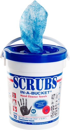 [ITW42272] Lingettes désincrustantes nettoyantes Scrubs Jelt - 42272