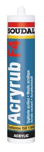 [SOU120659] Mastic acrylique Soudal Acryrub F4