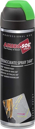 [AMBV403VERDEF] Aérosol traçage 500 ml (360°) vert fluo
