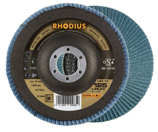 [RHO210484] Disque à lamelle125 x 22,23
