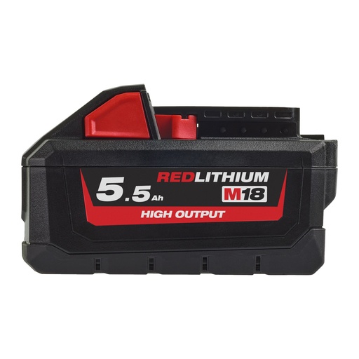 [MIL4932464712] M18 HB55 - 18V 5,5Ah HIGH-OUTPUT Red Lithium - système M18  - Carton