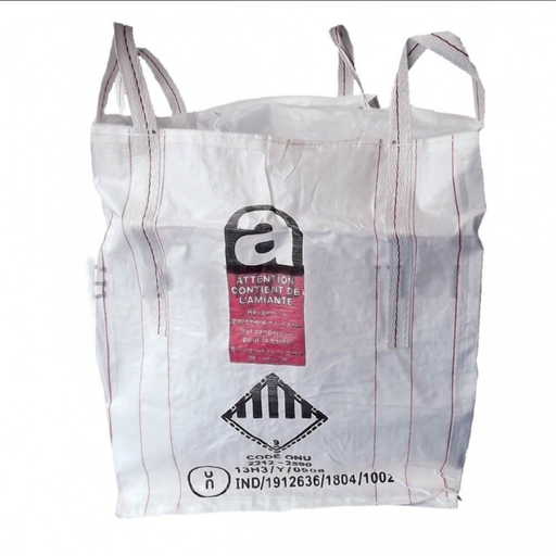 [G3DBIGBAG AMIANTE] bigbag spécial amiante90X90110 sangles de 25cm