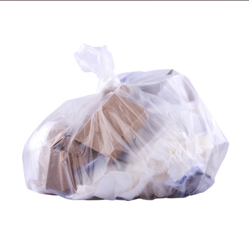 [G3DSPB11038RL10TR] sac poubelle 110L transparent - 10 rlx de 10 sacs