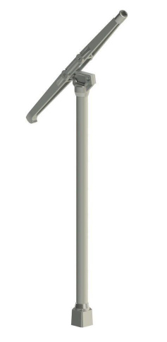 [ALFZL18-02971] Clé de barrage articulée 740 mm Alu