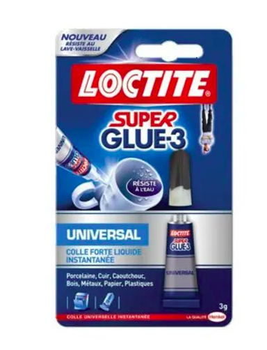 [LOC2959596] LOCTITE Super glue-3 liquide Universal tube de 3 g - 2608918