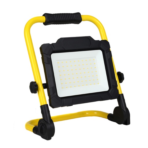 [LPS448476] Projecteur portable LED 50W pliable - 3m de câble H05RNF 3G1 - 4000 lumen