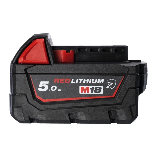 [MIL4932479265] M18 B5-CR - 18V 5,0Ah Red Lithium - système M18 résistante aux produits chimiques  - Carton