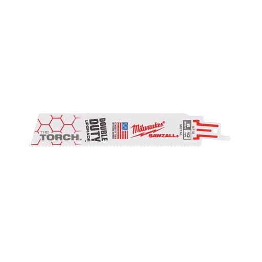[MIL48008712] LAME SCIE SABRE TORCH 150 MM (X25) - Blister