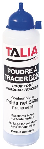 [TAL400408] POUDRE A TRACER BLEUE 360G